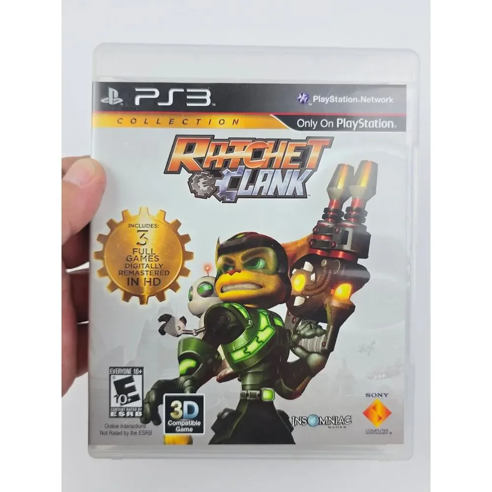 Ratchet & Clank Collection PS3 Sony PlayStation Disc Is Very Good
